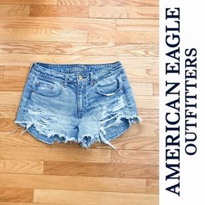 American 🦅Eagle Hi Rise Festival Shorts